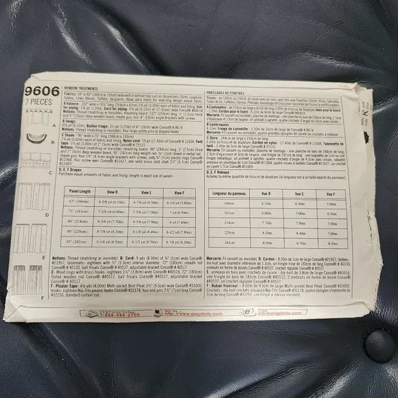 Sewing patterns - Picture 3 of 7